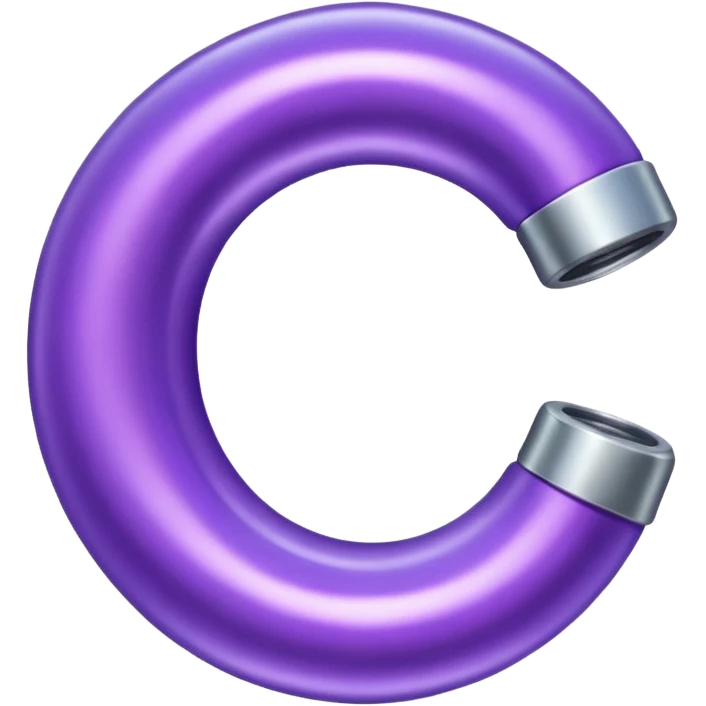 Purple banger word emoji