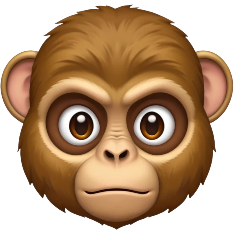 grumpy monkey emoji