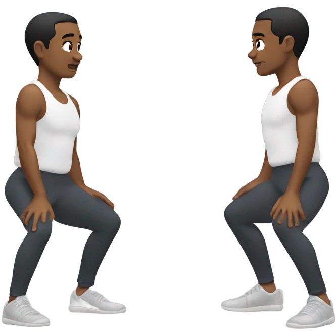 Squat emoji