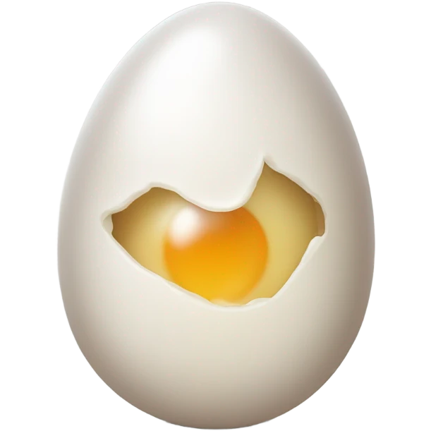 Egg mewing emoji