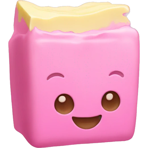 pink butter emoji