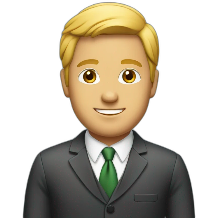 Business man emoji