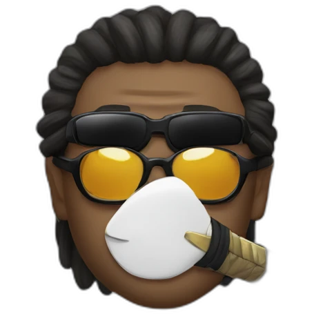 blade wesley snipes sunglasses samurai sword emoji