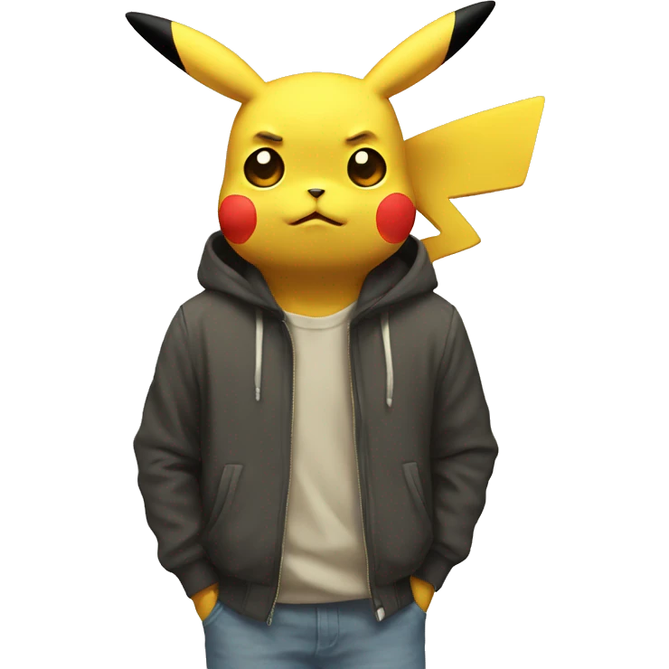 Sad pikachu  emoji