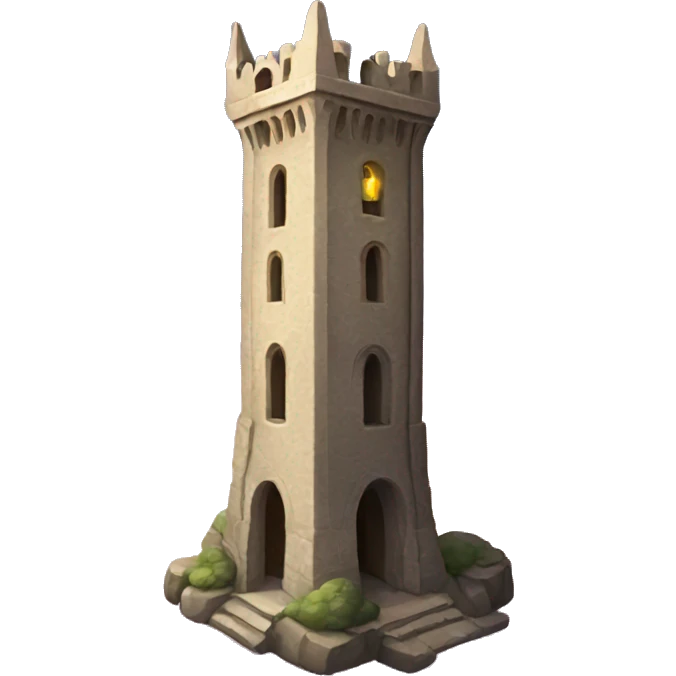 Tarot tower  emoji