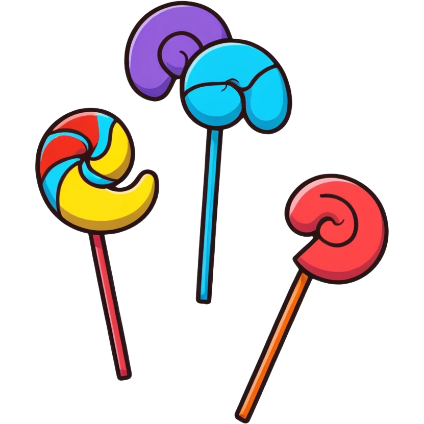 colorful candy emoji