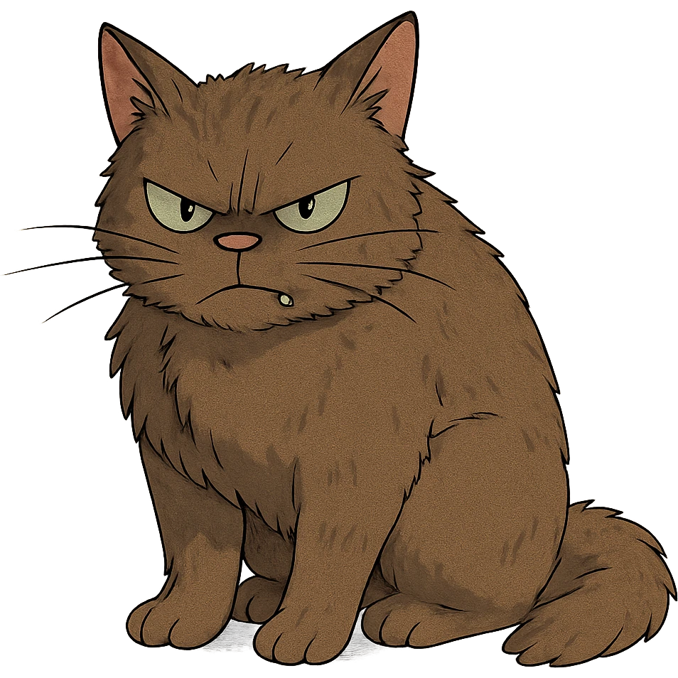 mad cat emoji