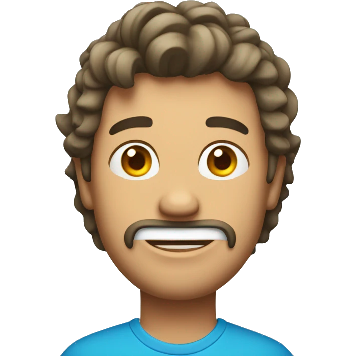 Un hombre con una corona  emoji