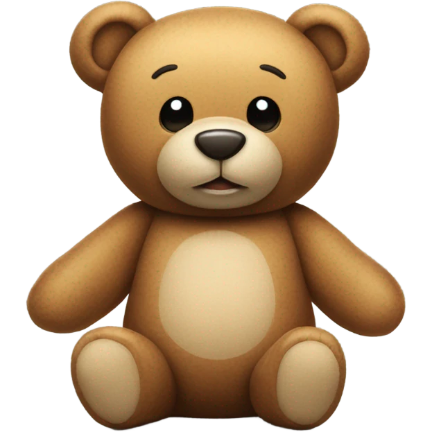 Teddy bear toy emoji