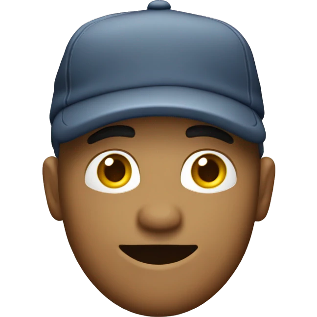 Humano con gorra malo emoji