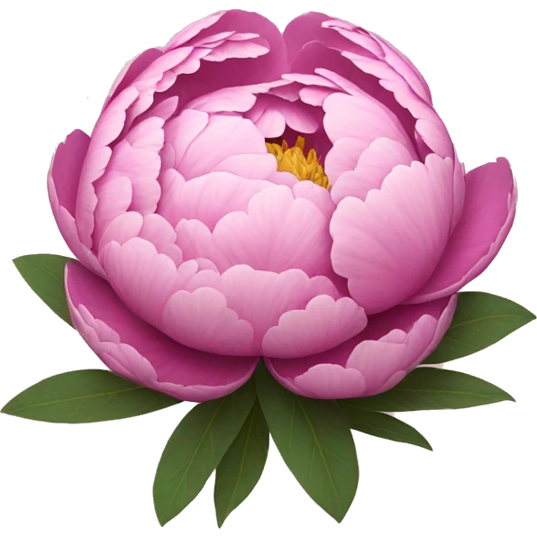 Peony emoji