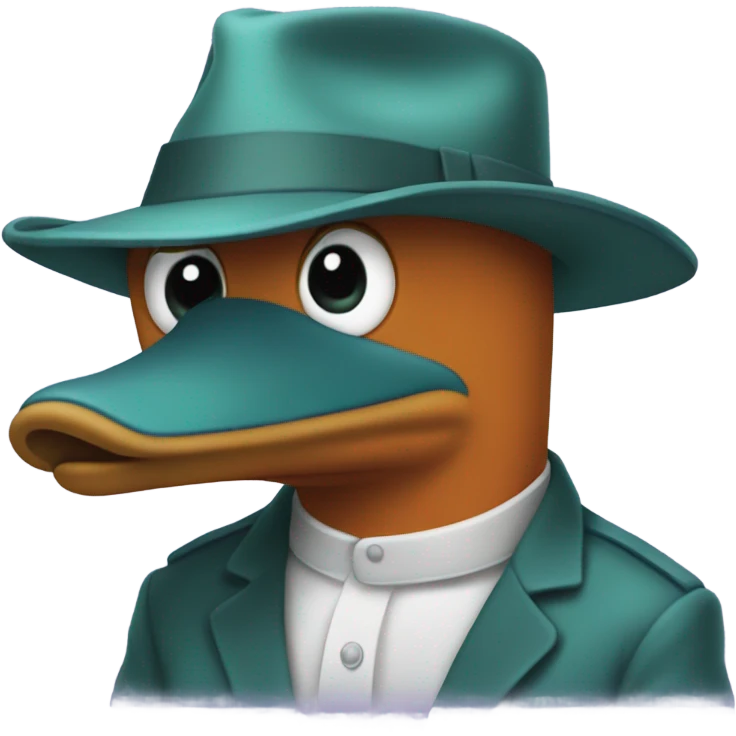 Perry the platypus emoji