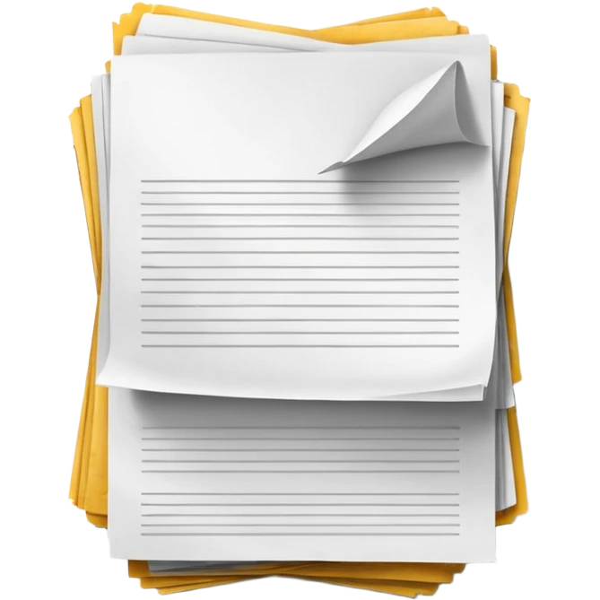 mac os mixed papers, wall paints, videos skeuomorphic emoji