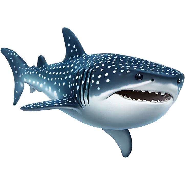 Whale shark emoji