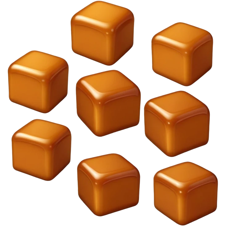 caramel candy emoji