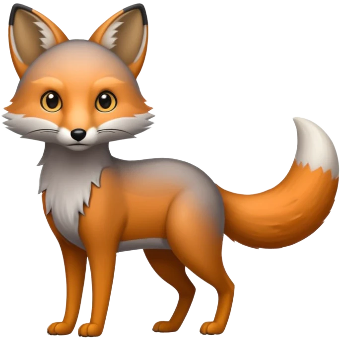 ثعلبه رماديه emoji