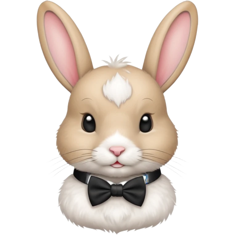rabbit with tie emoji