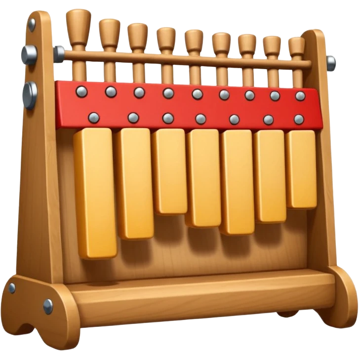wooden glockenspiel instrument emoji