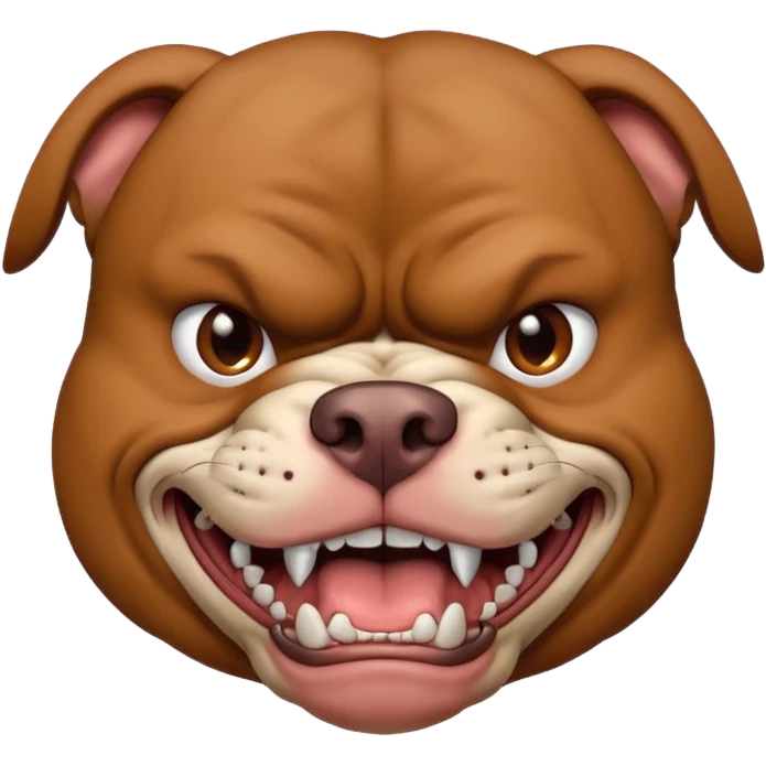 Angry Pitbull emoji