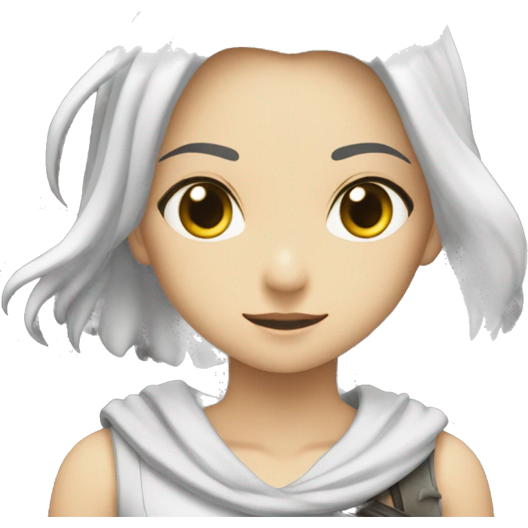 2B انیمه با چشمبند emoji