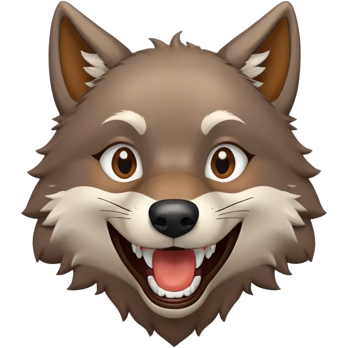 Tränen lachender wolf emoji