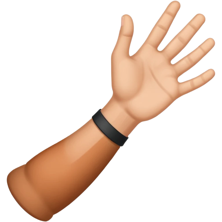 بازوی دو رنگ emoji