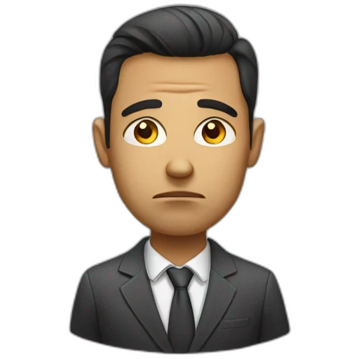entrepreneur sad emoji