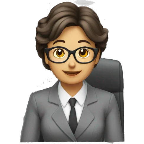 PROFESORA ENSEÑANDO FINANZAS emoji
