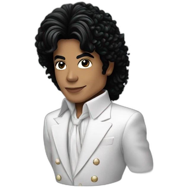 Michael Jackson blanc emoji