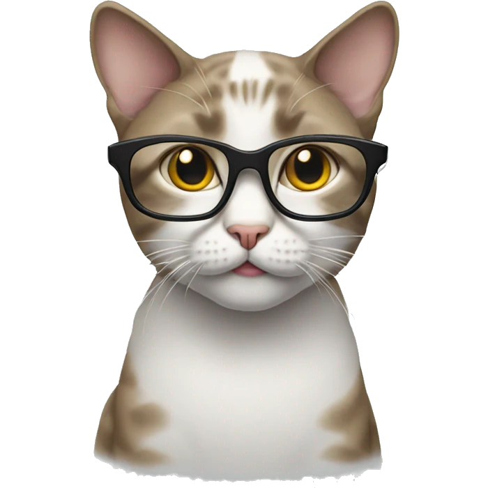 cat with glasses emoji