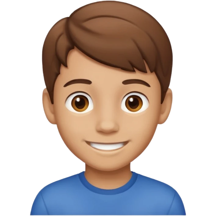 Boy smile emoji