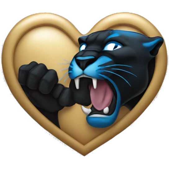 Panthers heart emoji