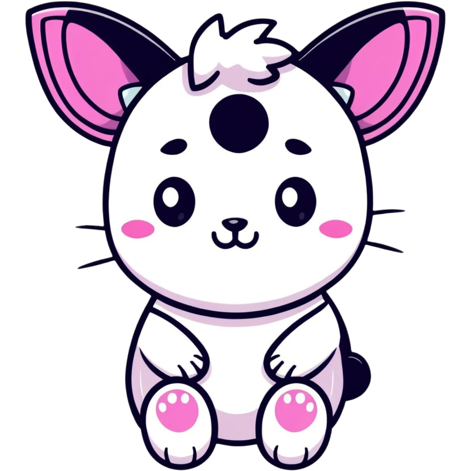 pink Kuromi emoji