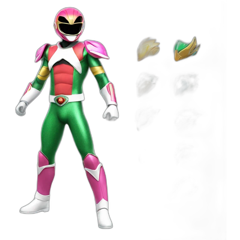 galaxy power ranger full body emoji