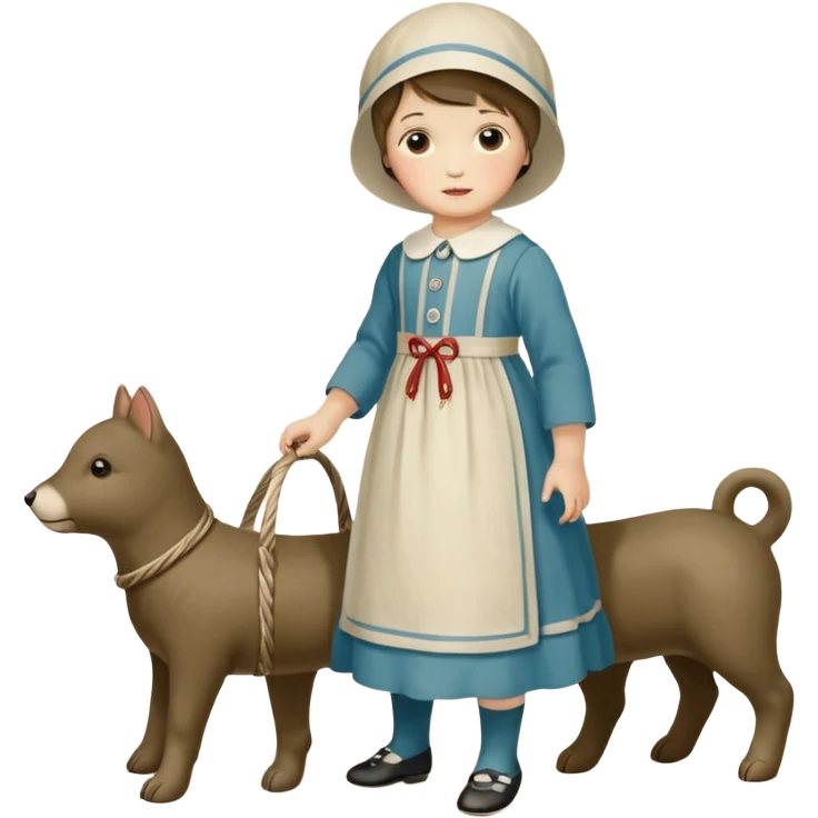 Неваляшка в ретро-стиле. СССР 1920-е годы emoji