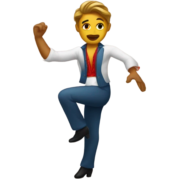 Salsa dancer emoji