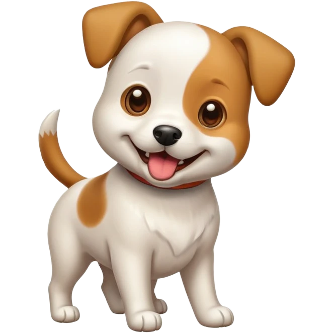 Dog crazy emoji