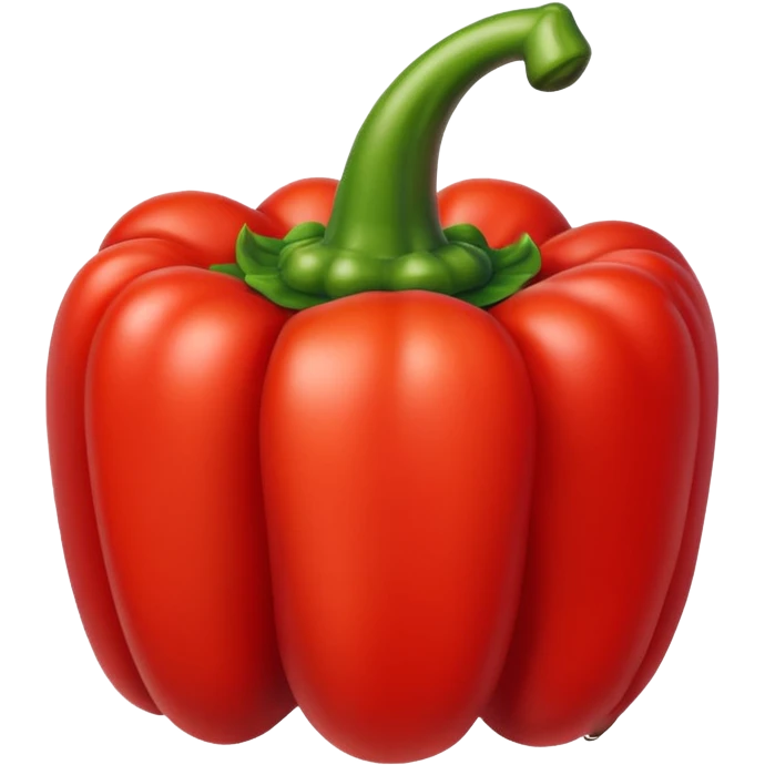 red bell pepper emoji
