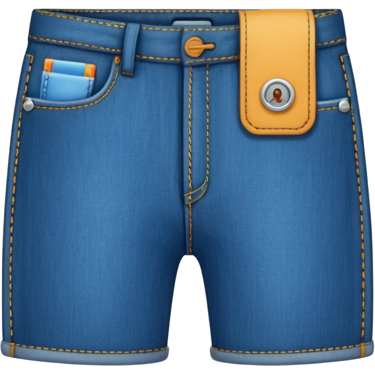 pants pocket with a tiny person inside of it  emoji
