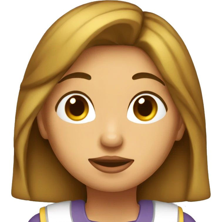 Mujer tirando un beso emoji