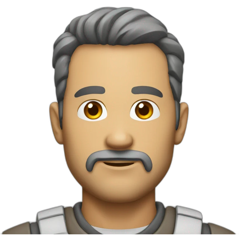 basic game character template, man, front, FS emoji