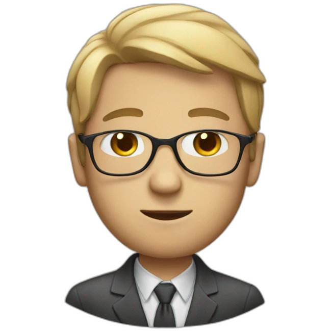 smart person emoji