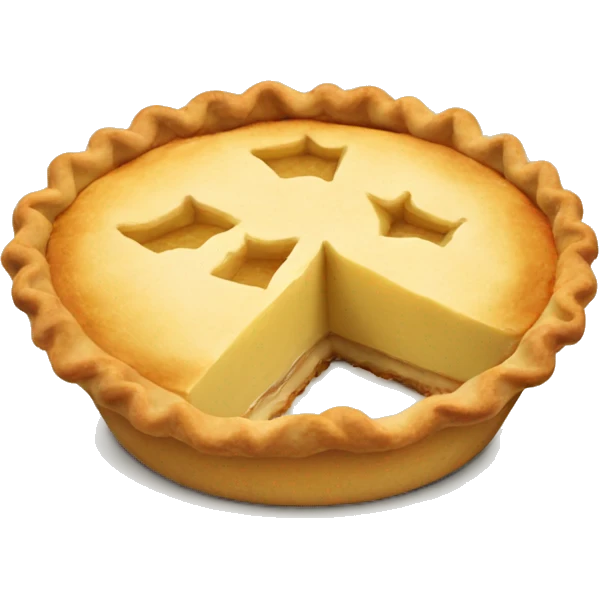 buttery pie emoji