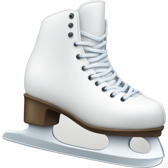 White iceskate emoji