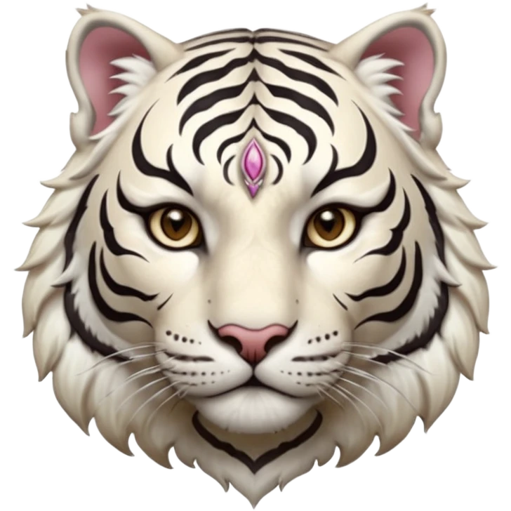 Female white tiger khajiit leader of the umbral rose  emoji