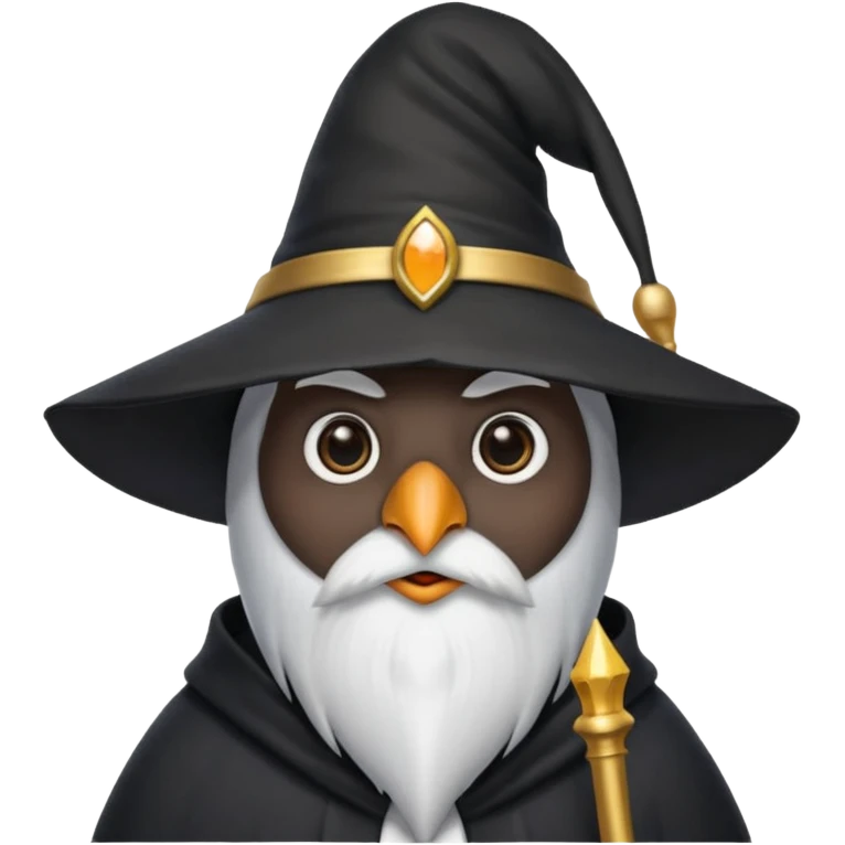 penguin wizard emoji