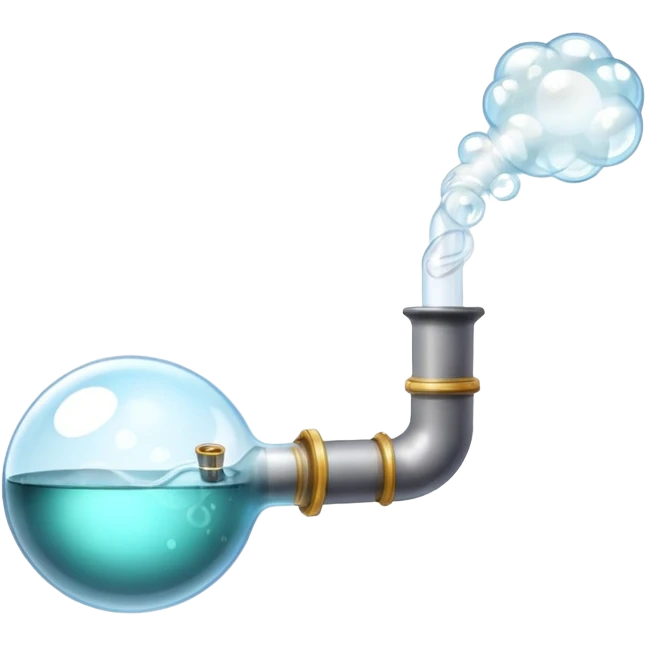 Smoking bubble pipe  emoji