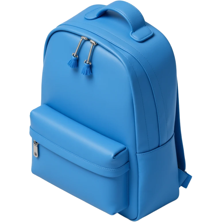 blue backpack emoji