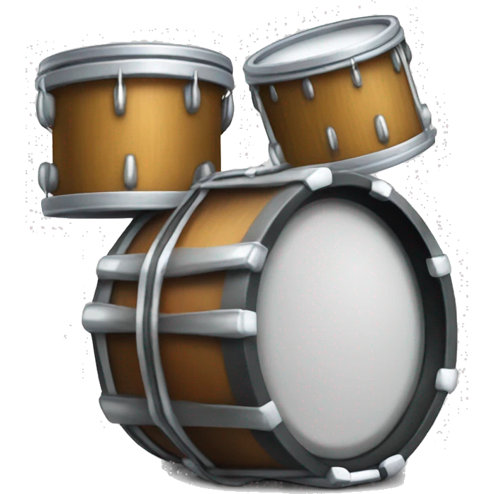 drum kit bag of cans emoji