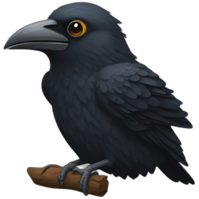 Corbeau emoji